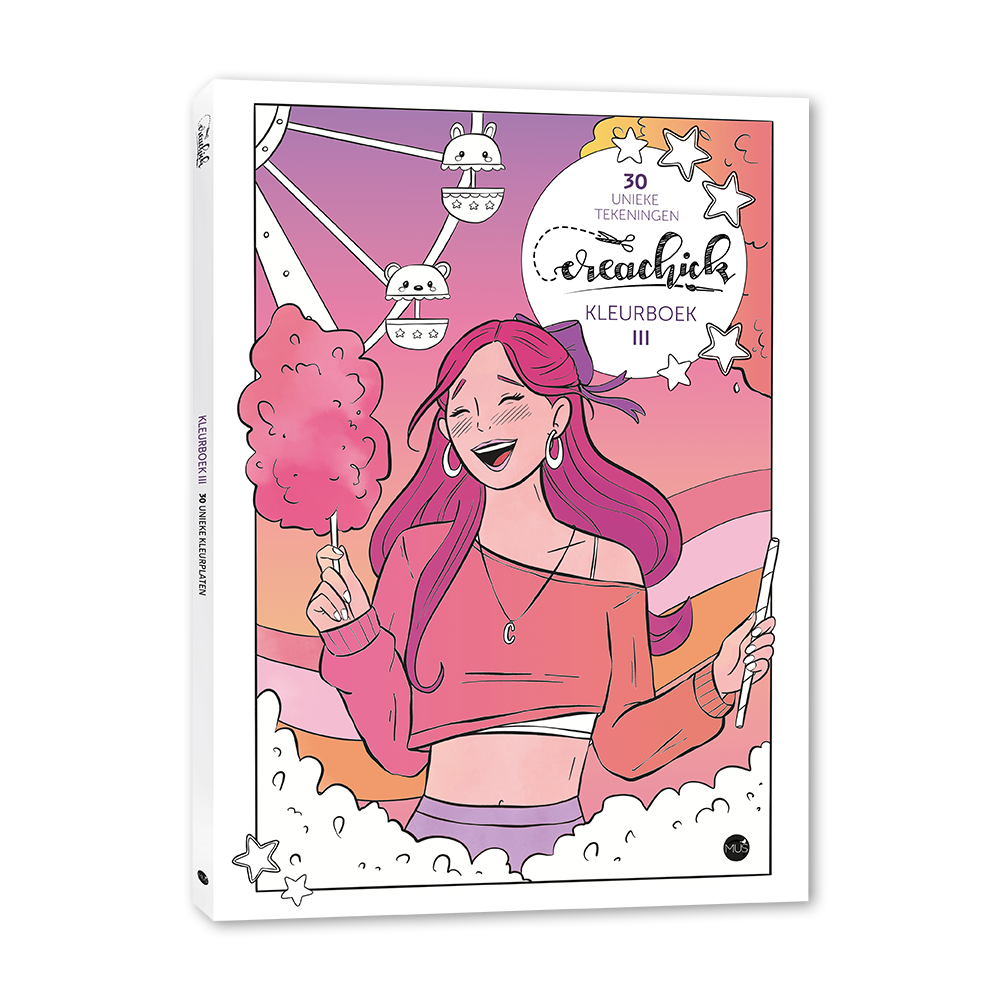 CreaChick's nieuwste kleurboek komt eraan!