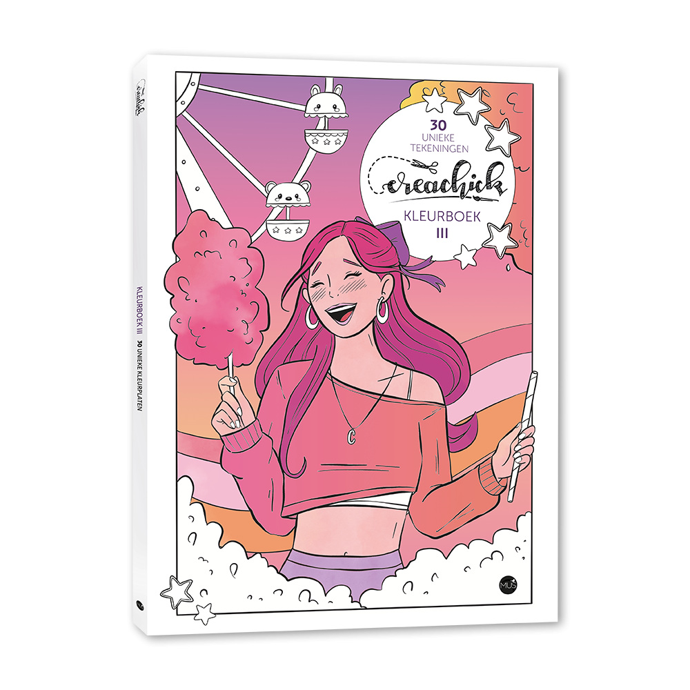 CreaChick Productfoto Creachick Kleurboek 3