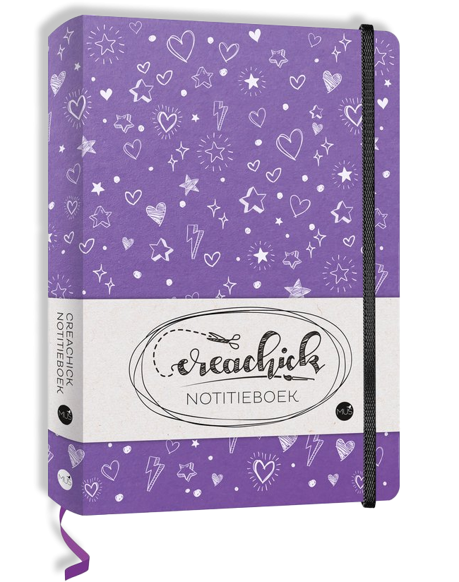 CreaChick Notitieboek Productfoto