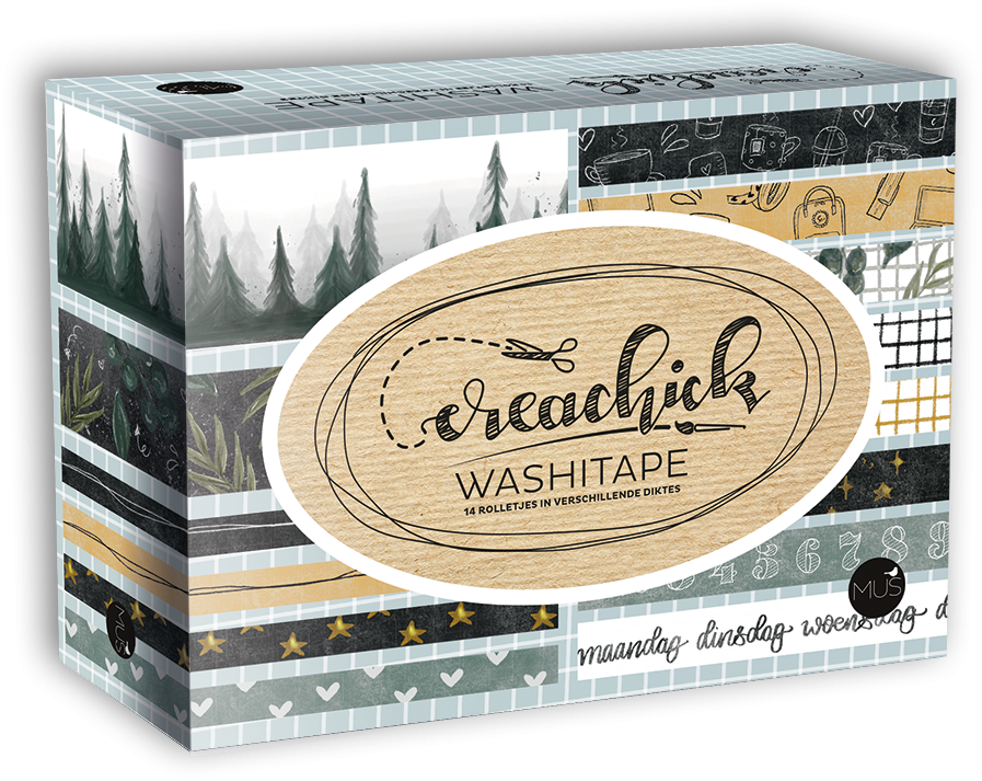 CreaChick Productfoto Creachick Washitape