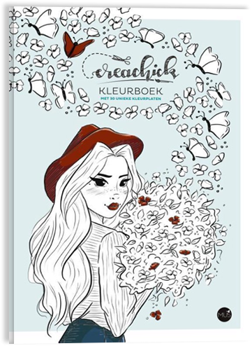 CreaChick Kleurboek Productfoto