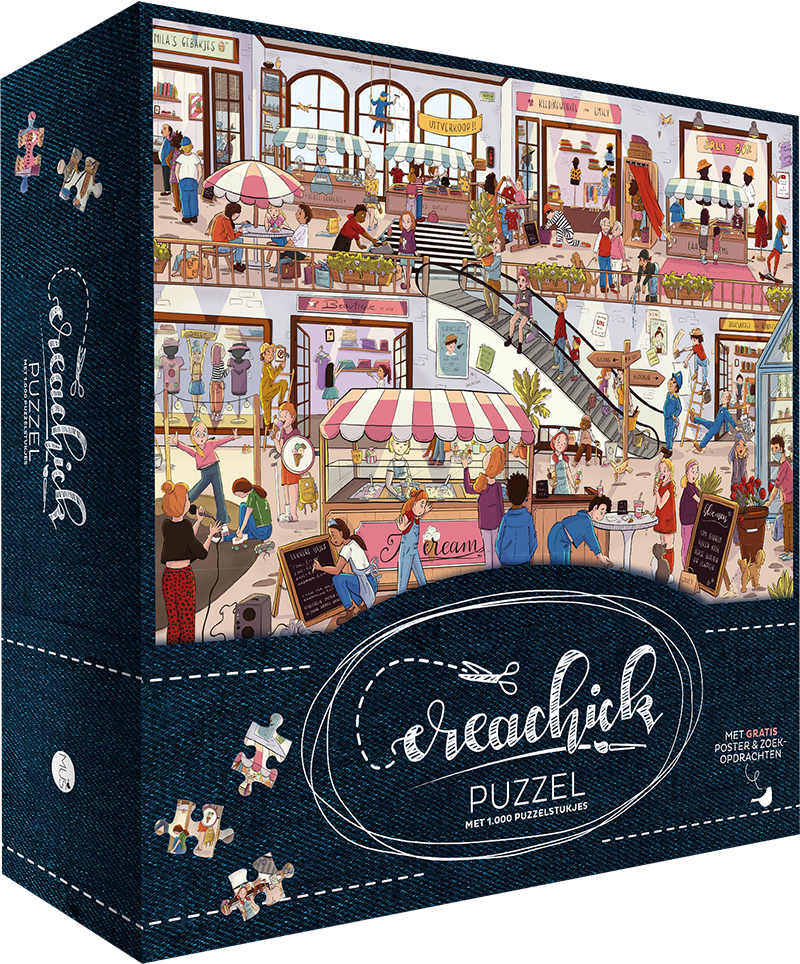 CreaChick Puzzel Productfoto