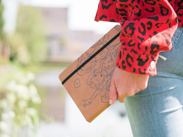 CreaChick Journal Bruin Sfeerfoto