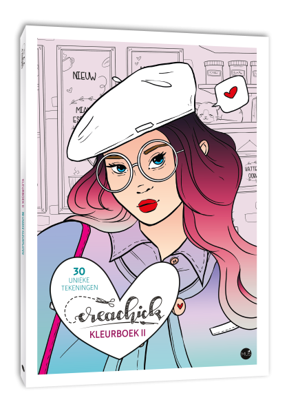 CreaChick Productfoto Creachick Kleurboek 2 Product Afbeelding