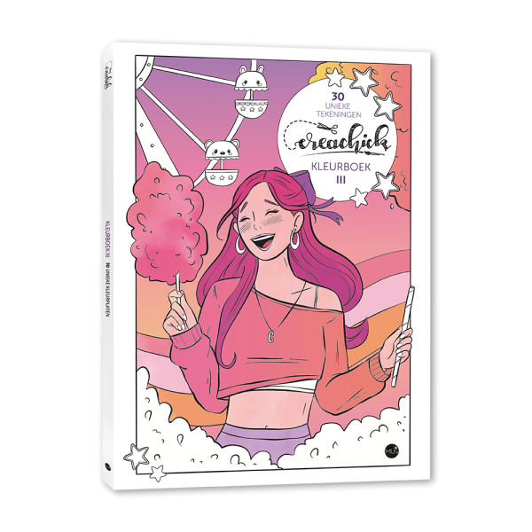 CreaChick Productfoto Creachick Kleurboek 3