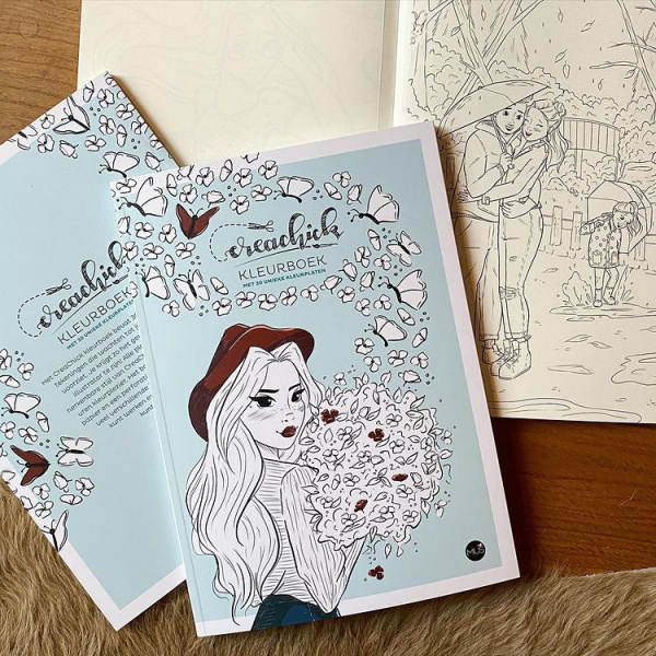 CreaChick Kleurboek Sfeerfoto