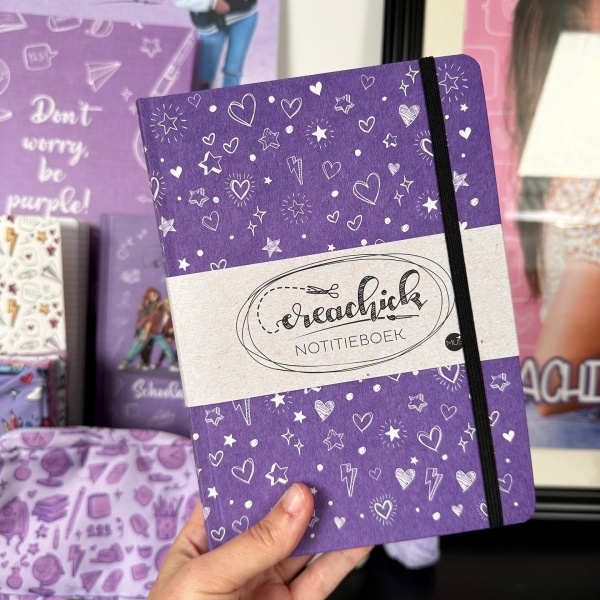 CreaChick Notitieboek Productfoto