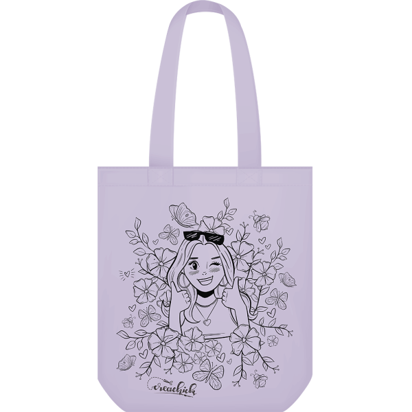 CreaChick Productfoto Creachick Shopper Paars