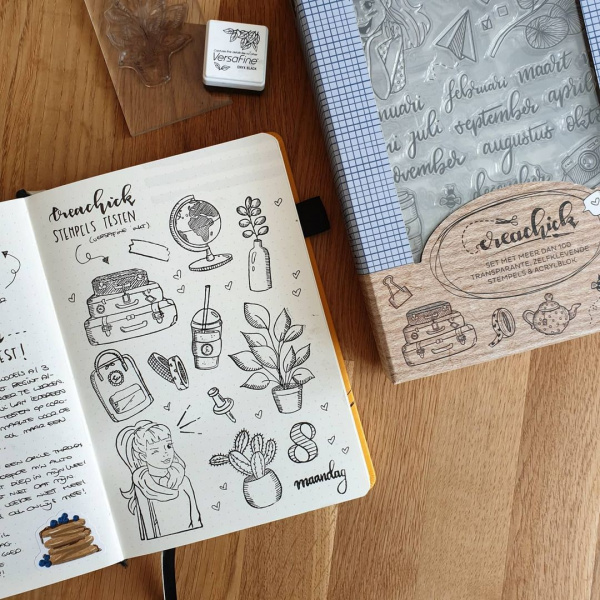 CreaChick Stempelset Sfeerfoto