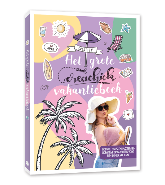 CreaChick Productfoto Grote Creachick Vakantieboek