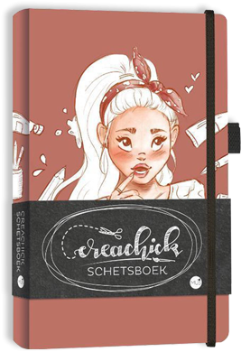 CreaChick Schetsboek Productfoto