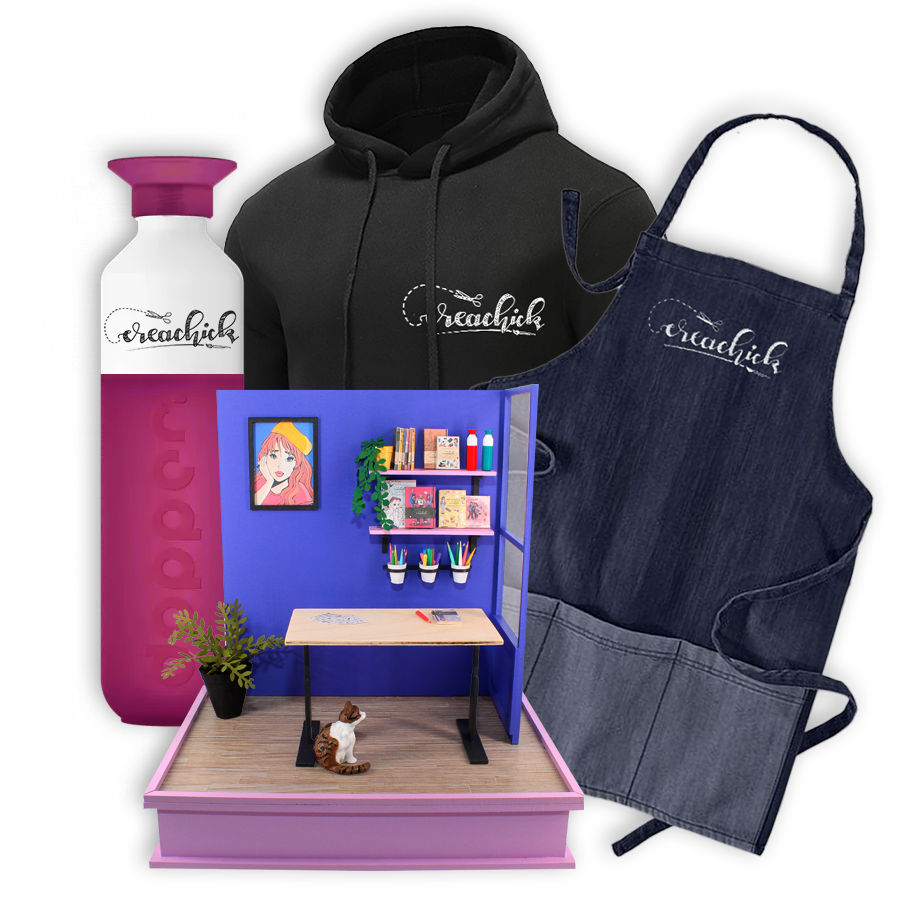 De CreaChick Merchandise